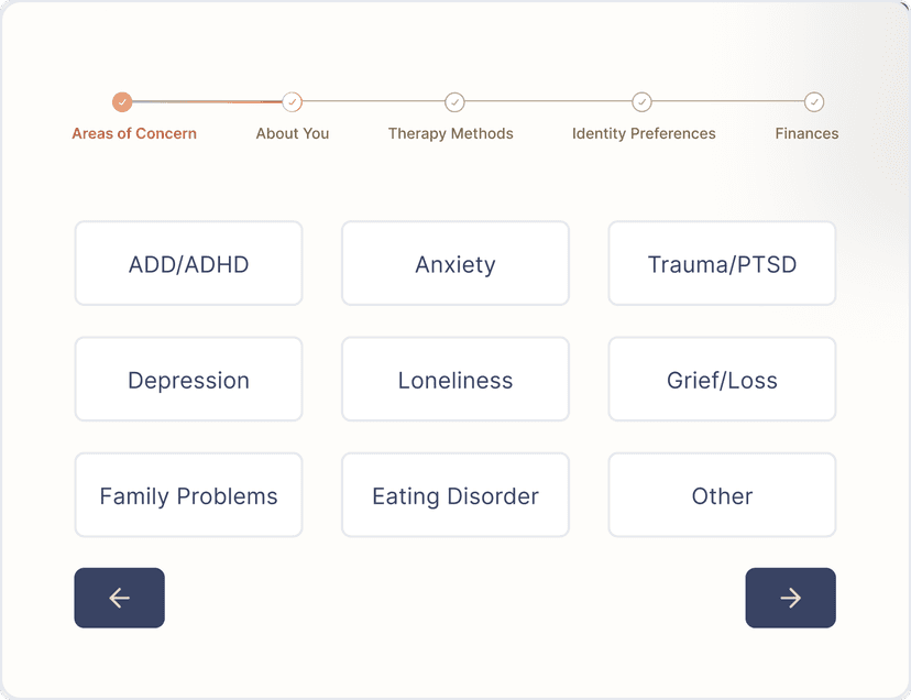 Preferences form